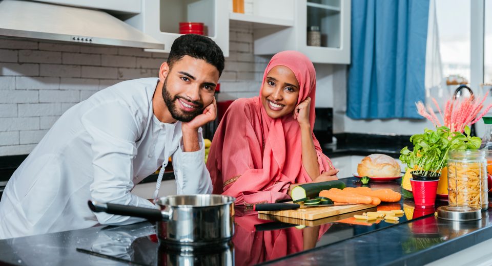 happy middle eastern couple wearing traditional ar 2025 03 18 14 12 46 utc