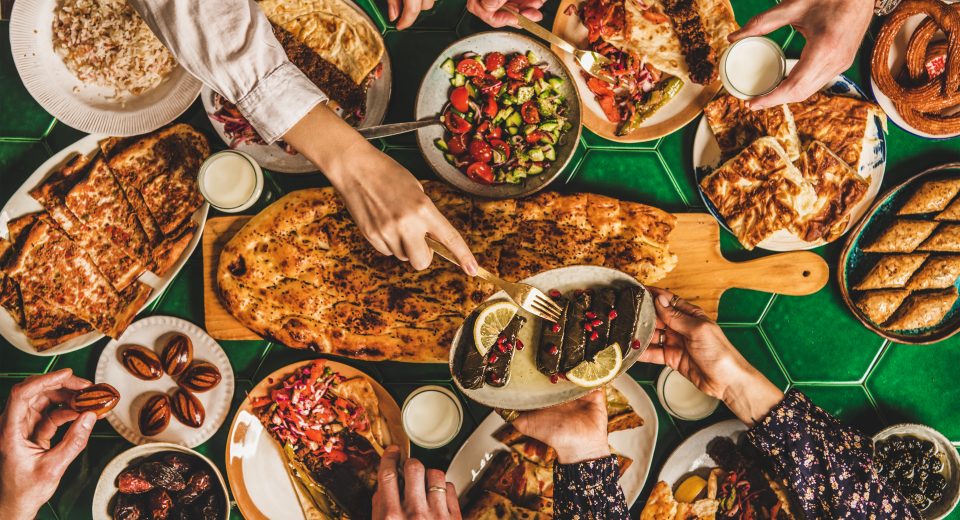 muslim ramadan iftar family dinner table with trad 2024 10 18 07 17 36 utc