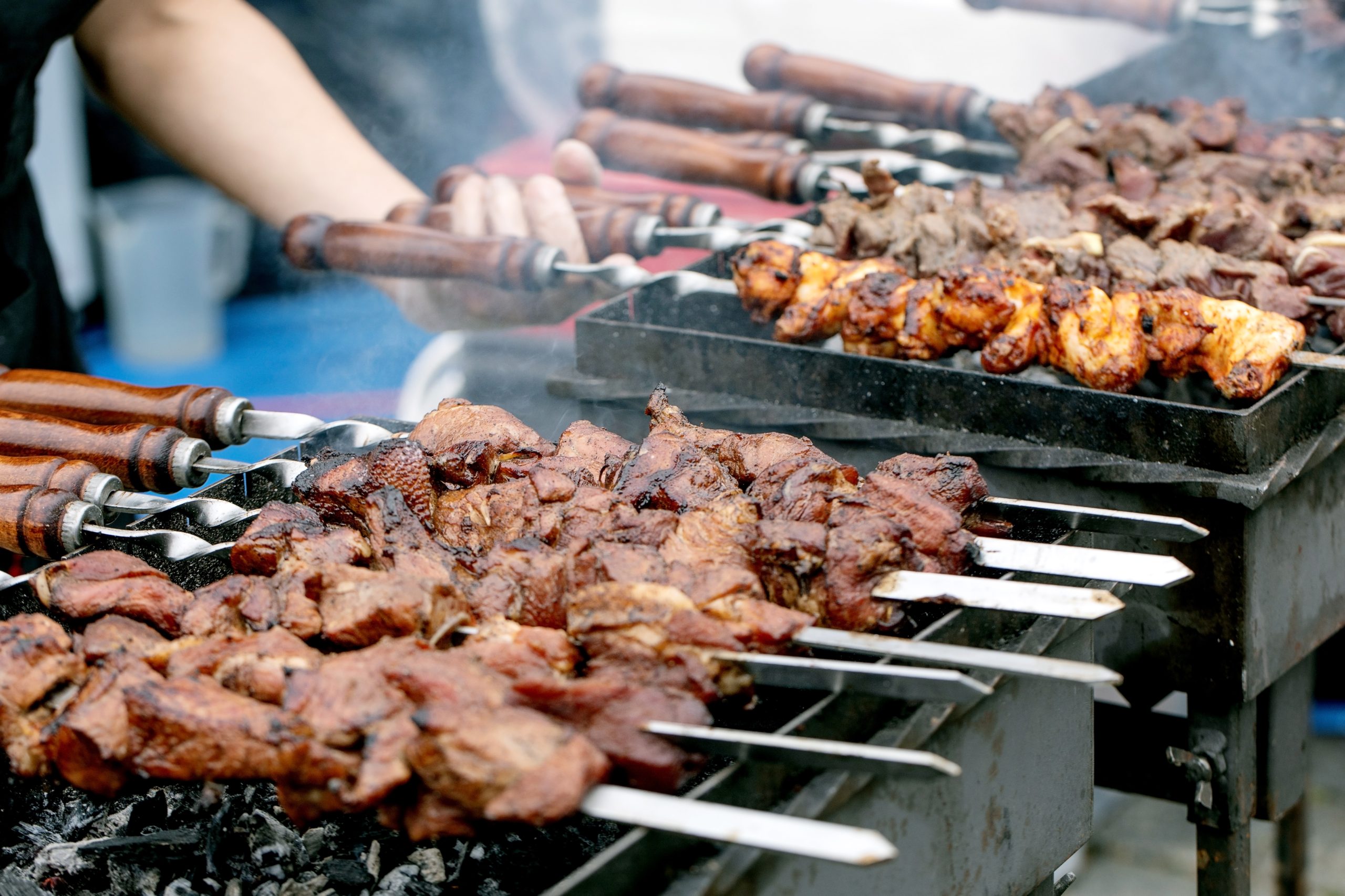 Halal Food Festival: Events You Shouldn’t Miss 15 grilled meat skewers on street food 2025 04 18 05 13 12 utc scaled