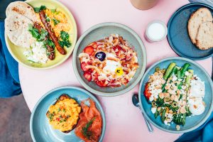 healthy breakfast in trendy cafe 2025 01 29 08 32 39 utc