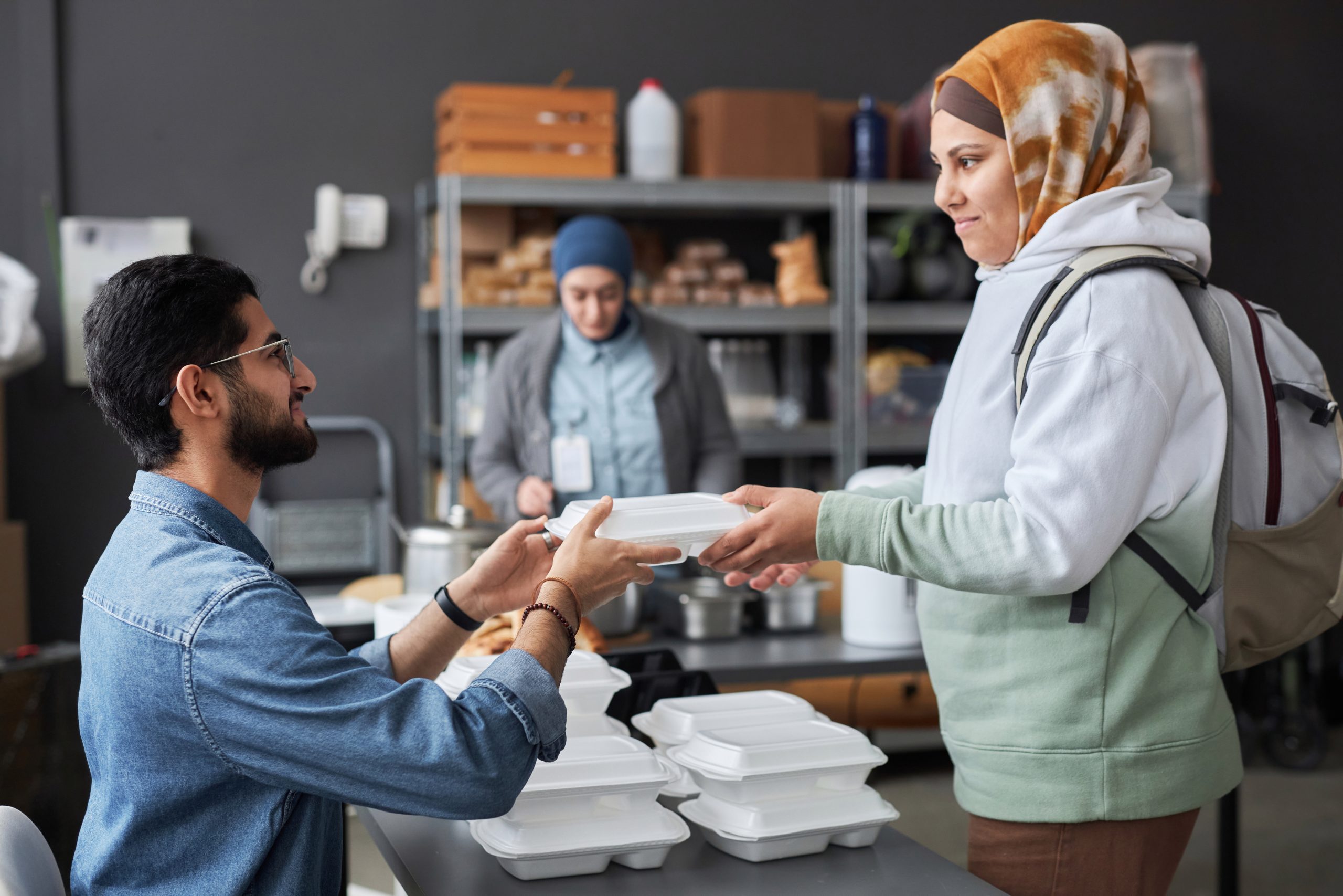 smiling middle eastern woman taking meal at soup k 2025 03 08 05 50 27 utc scaled