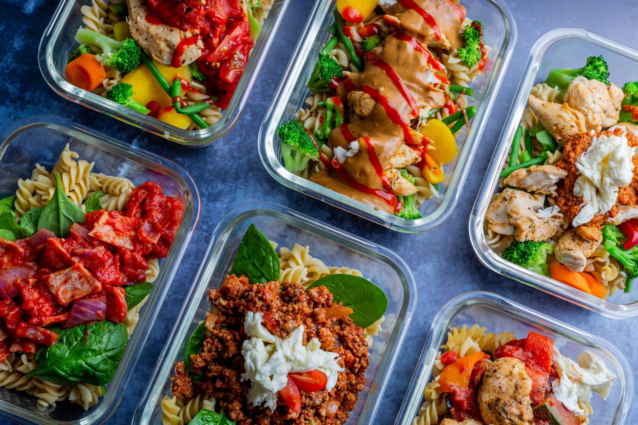 top view of casseroles of pasta with vegetables an 2025 02 02 13 59 47 utc scaled