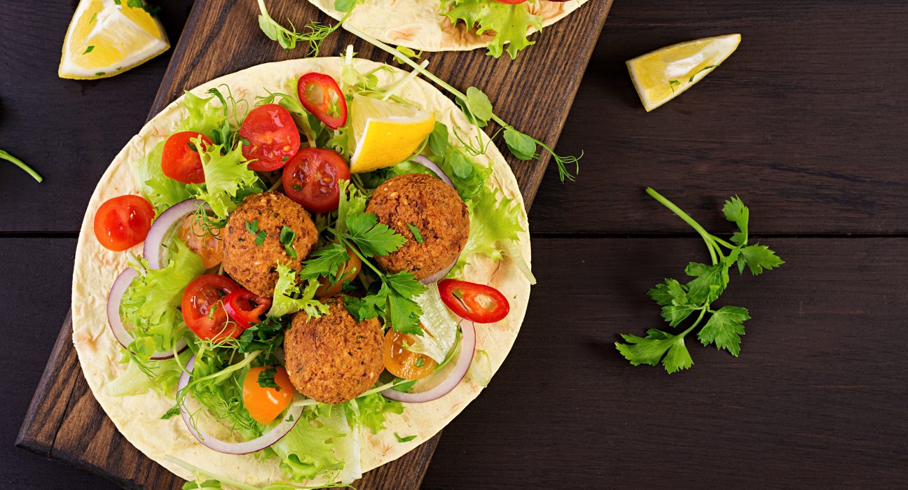 tortilla wrap with falafel and fresh salad vegan 2025 02 21 00 57 11 utc